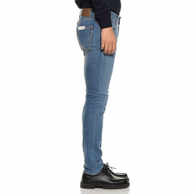 ROY ROGER’S ストレッチデニムパンツ "LEONARDO" BLUE