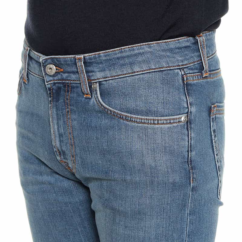 ROY ROGER’S ストレッチデニムパンツ "LEONARDO" BLUE