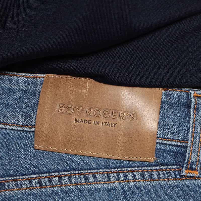 ROY ROGER’S ストレッチデニムパンツ "LEONARDO" BLUE