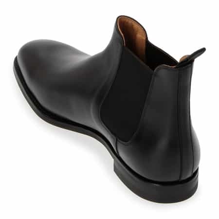 バーニーズ　ニューヨーク ブラックレザー サイドゴアブーツ サイドゴアスニーカー（2182949）｜BARNEYS NEW YORK(バーニーズ