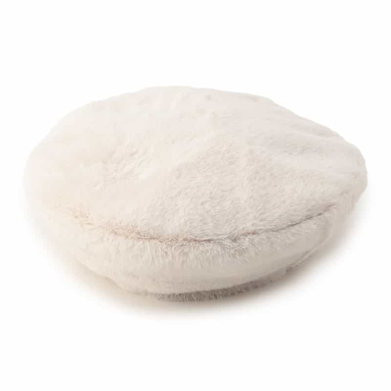 STELLA McCARTNEY ボアベレー帽 IVORY