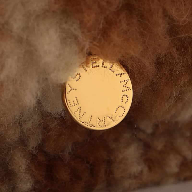 STELLA McCARTNEY ベレー帽 BROWN