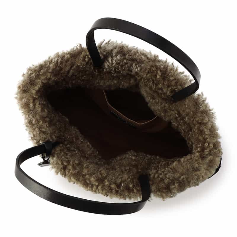 HYKE チャコリ コラボレートバスケットバッグ KHAKI