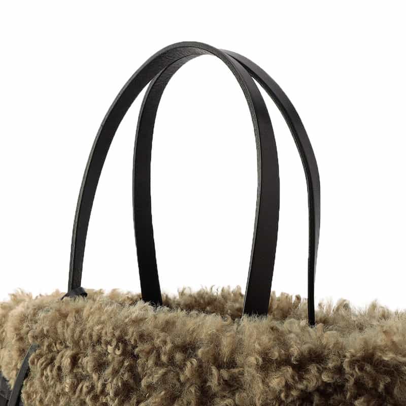 HYKE チャコリ コラボレートバスケットバッグ KHAKI