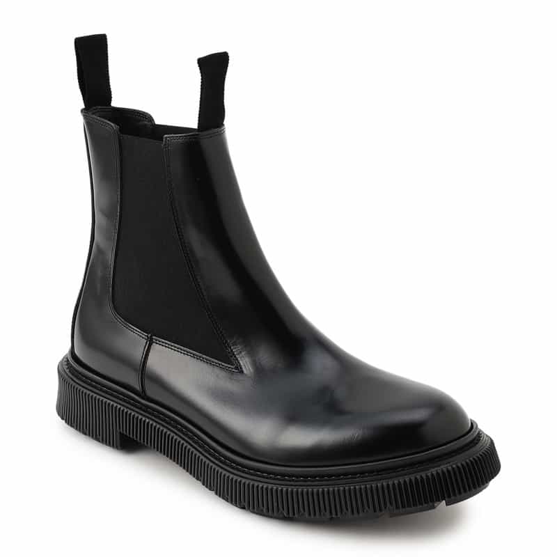 ADIEU サイドゴアブーツ "TYPE188" BLACK