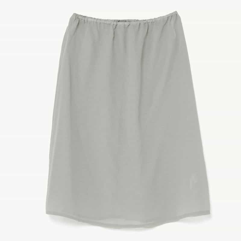 BARNEYS NEW YORK リネン混 ストライプ柄 ベルテッドシャツドレス （ペチコート付き） LIGHT GRAY