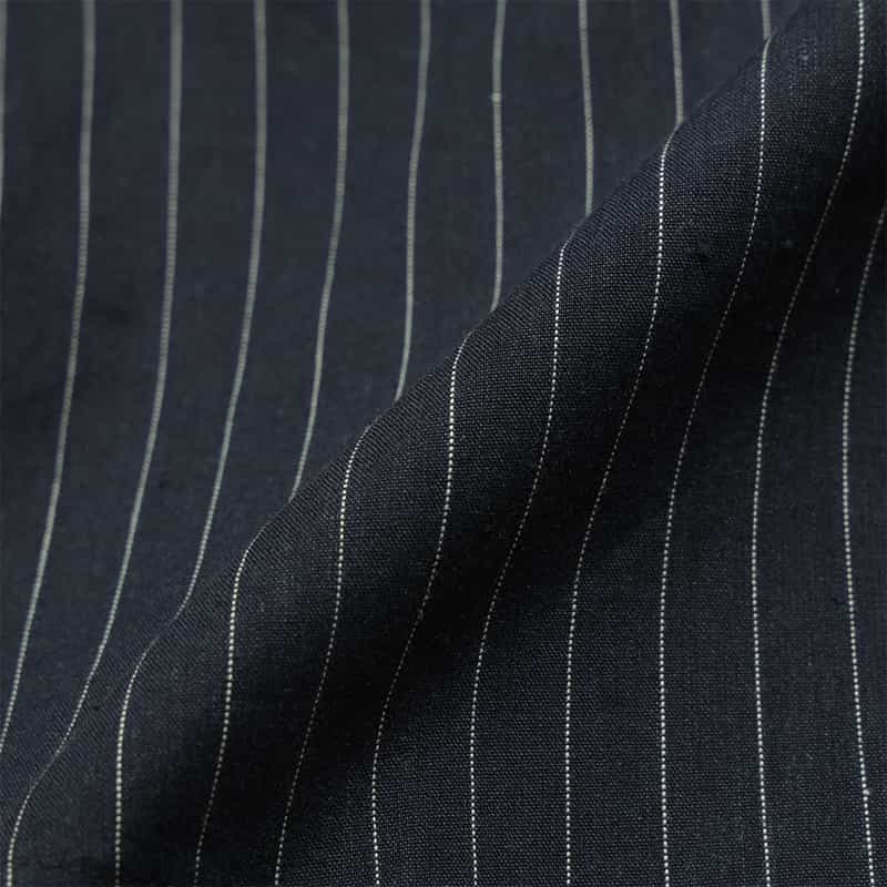 BARNEYS NEW YORK セットアップ ピンストライプ フレアスカート NAVY