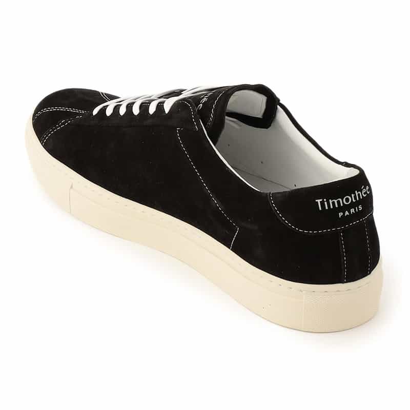TIMOTHEE PARIS スエードスニーカー "ATLANTIQUE" BLACK