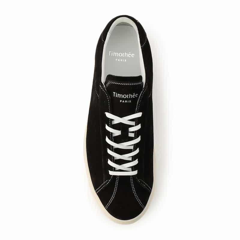 TIMOTHEE PARIS スエードスニーカー "ATLANTIQUE" BLACK
