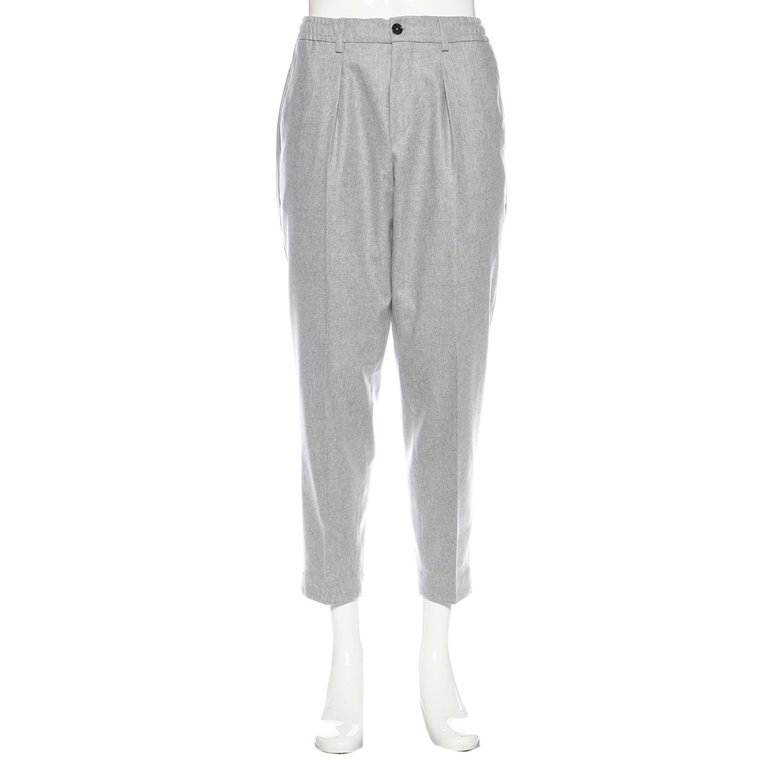 ワンプリーツフランネルイージーパンツ "DOMINIQUE"