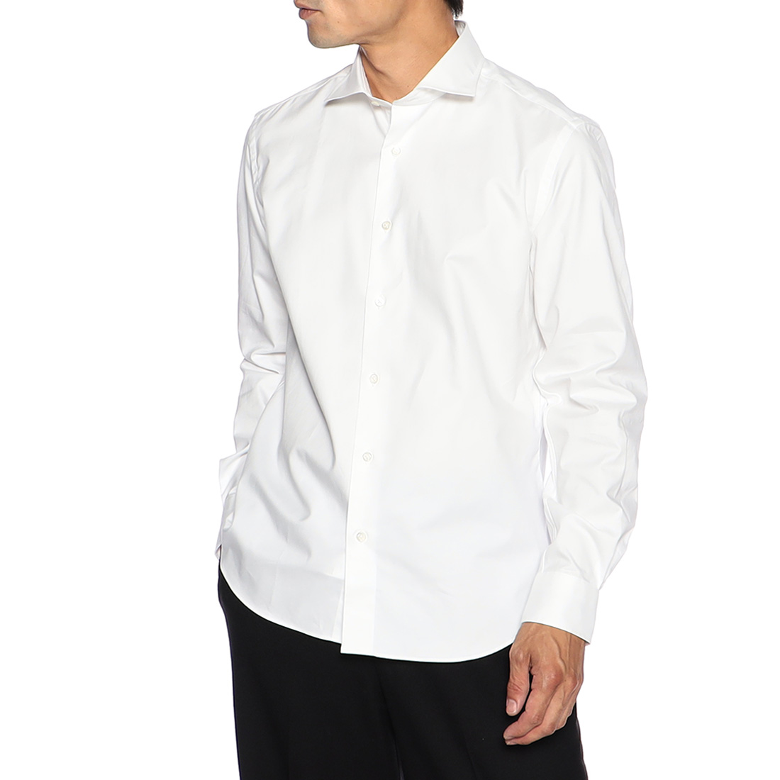 ブラッシュドツイルシャツ