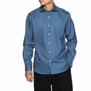 ブラッシュドツイルシャツ