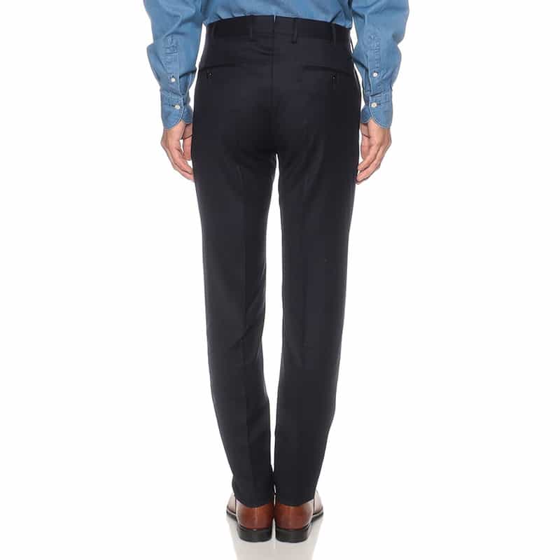 PT TORINO フランネルドレスパンツ "SUPER SLIM" NAVY
