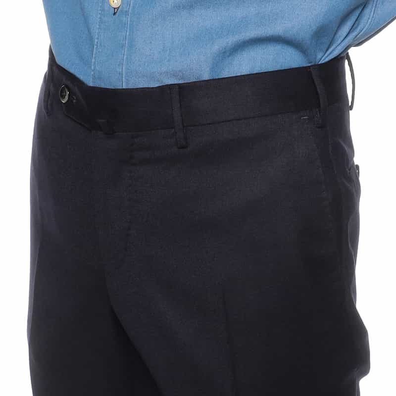 PT TORINO フランネルドレスパンツ "SUPER SLIM" NAVY