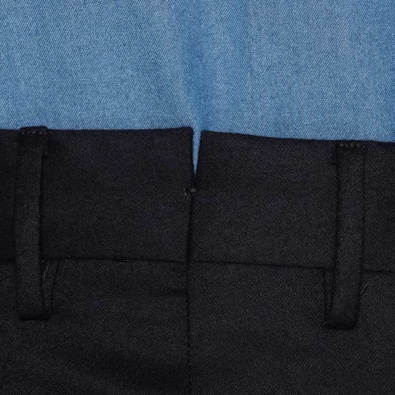 PT TORINO フランネルドレスパンツ "SUPER SLIM" NAVY