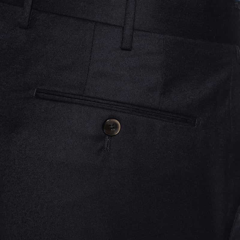 PT TORINO フランネルドレスパンツ "SUPER SLIM" NAVY