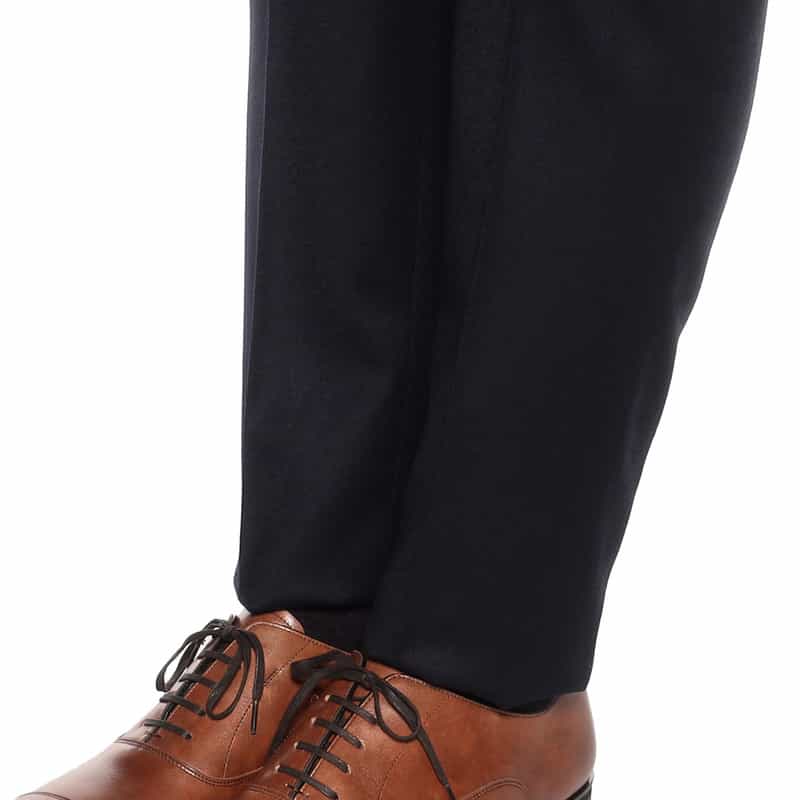 PT TORINO フランネルドレスパンツ "SUPER SLIM" NAVY