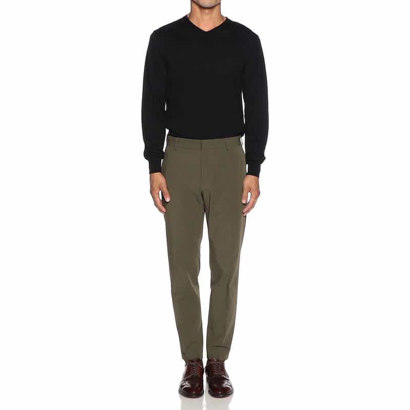 PT TORINO ストレッチパンツ "EPSILON ZIP" KHAKI