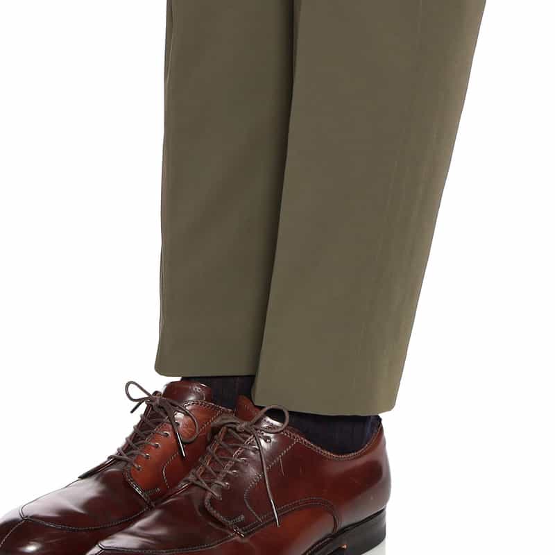 PT TORINO ストレッチパンツ "EPSILON ZIP" KHAKI