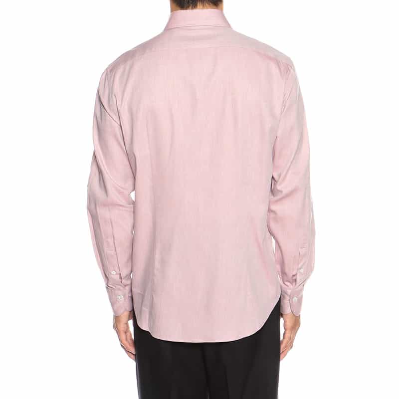 BARNEYS NEW YORK コットンツイルシャツ PINK