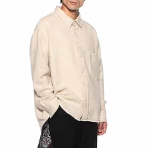 ウールカシミヤシャツ