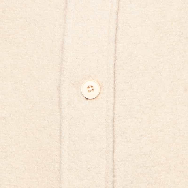 DESTIN ウールカシミヤシャツ IVORY