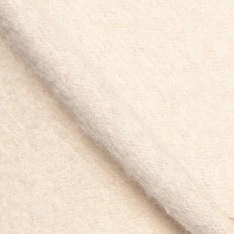 DESTIN ウールカシミヤシャツ IVORY