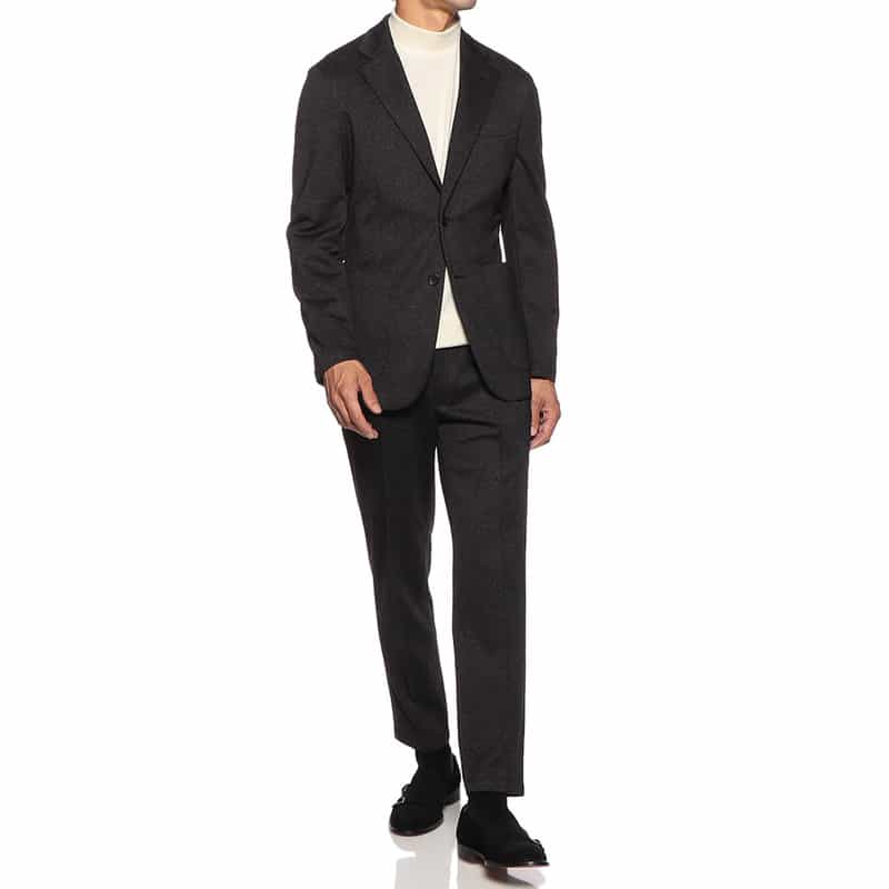 BARNEYS NEW YORK セットアップイージージャケット BLACK