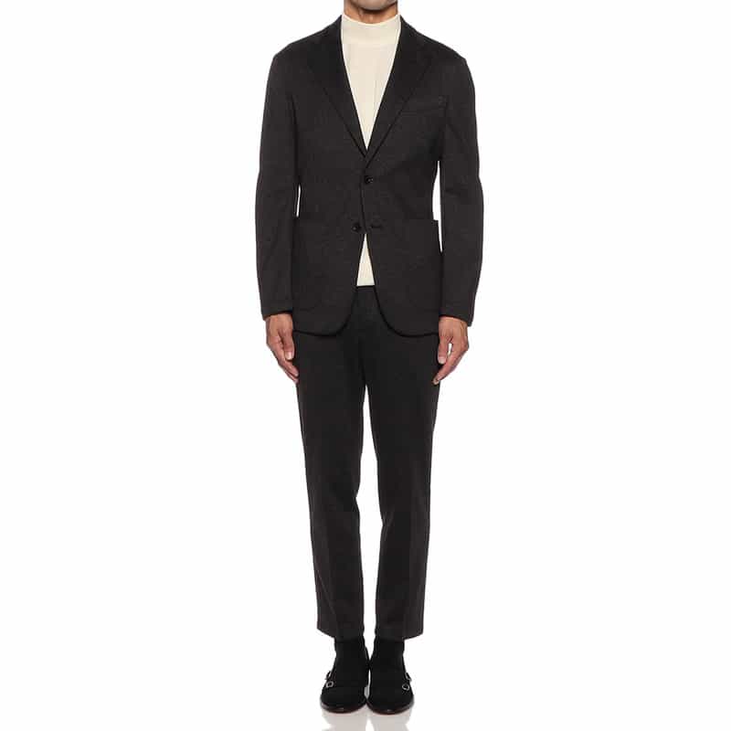 BARNEYS NEW YORK セットアップイージージャケット BLACK