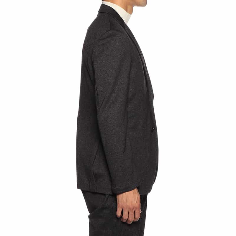 BARNEYS NEW YORK セットアップイージージャケット BLACK