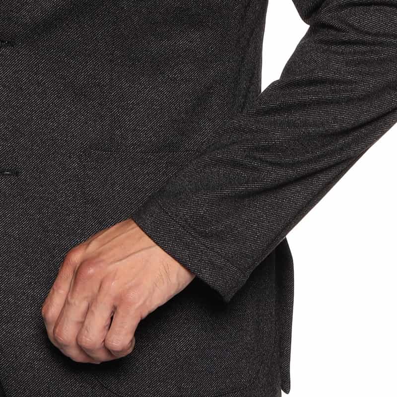 BARNEYS NEW YORK セットアップイージージャケット BLACK