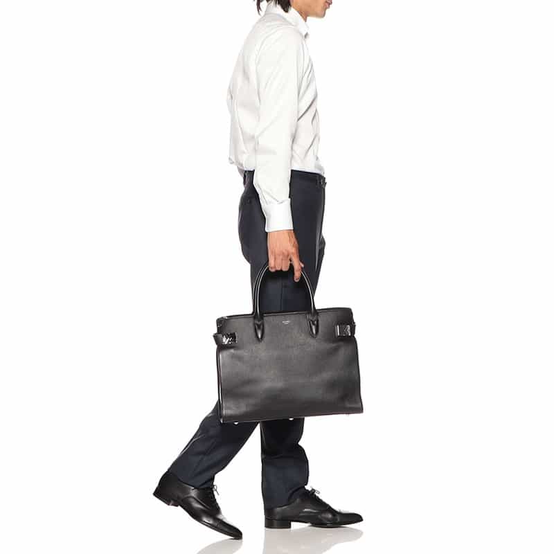 PELLE MORBIDA PELLE MORBIDA＜ペッレ モルビダ＞ ボストンバッグ "PMO-MB068A" BLACK