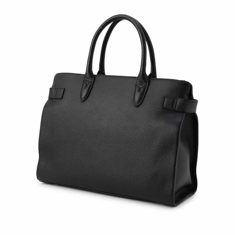 PELLE MORBIDA PELLE MORBIDA＜ペッレ モルビダ＞ ボストンバッグ "PMO-MB068A" BLACK