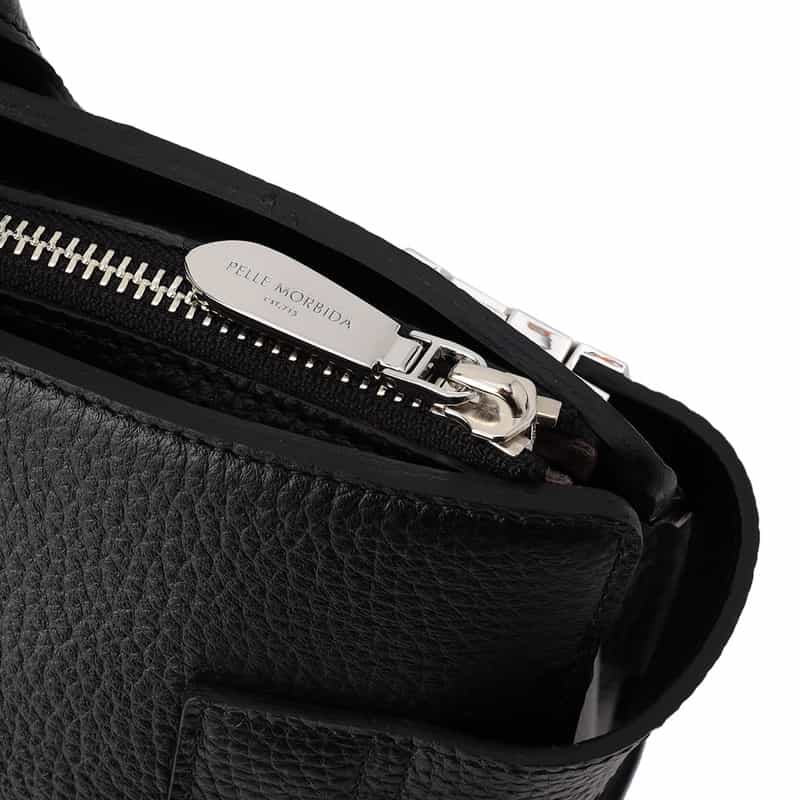 PELLE MORBIDA PELLE MORBIDA＜ペッレ モルビダ＞ ボストンバッグ "PMO-MB068A" BLACK