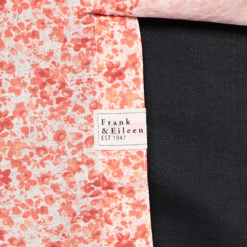 FRANK&EILEEN “EILEEN" フラワープリントシャツ ORANGE