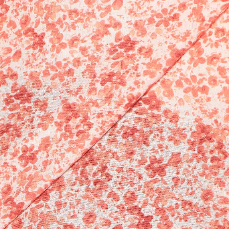 FRANK&EILEEN “EILEEN" フラワープリントシャツ ORANGE