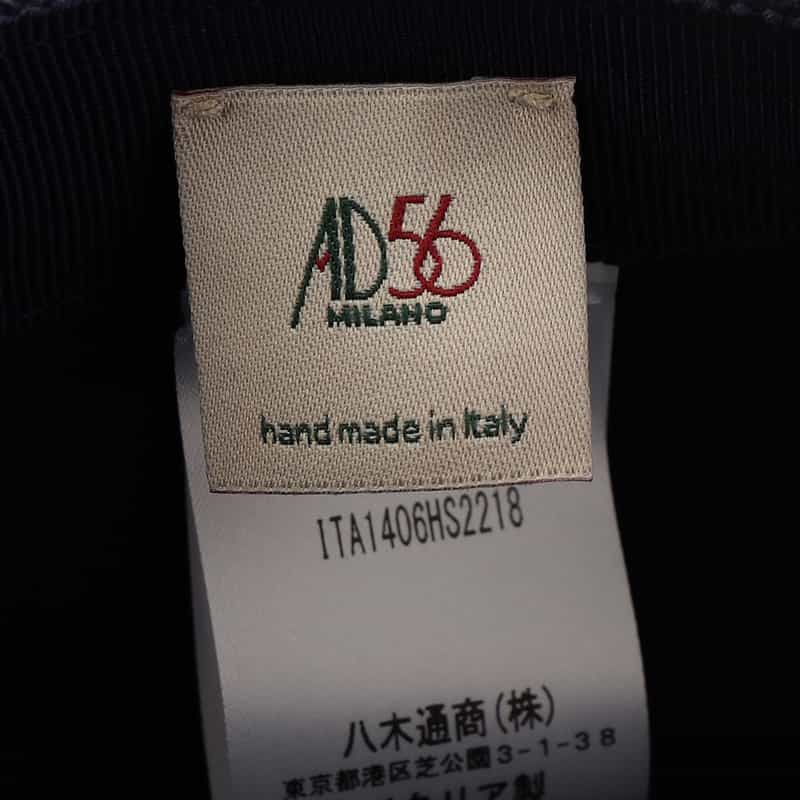 AD&C コーデュロイベースボールキャップ NAVY