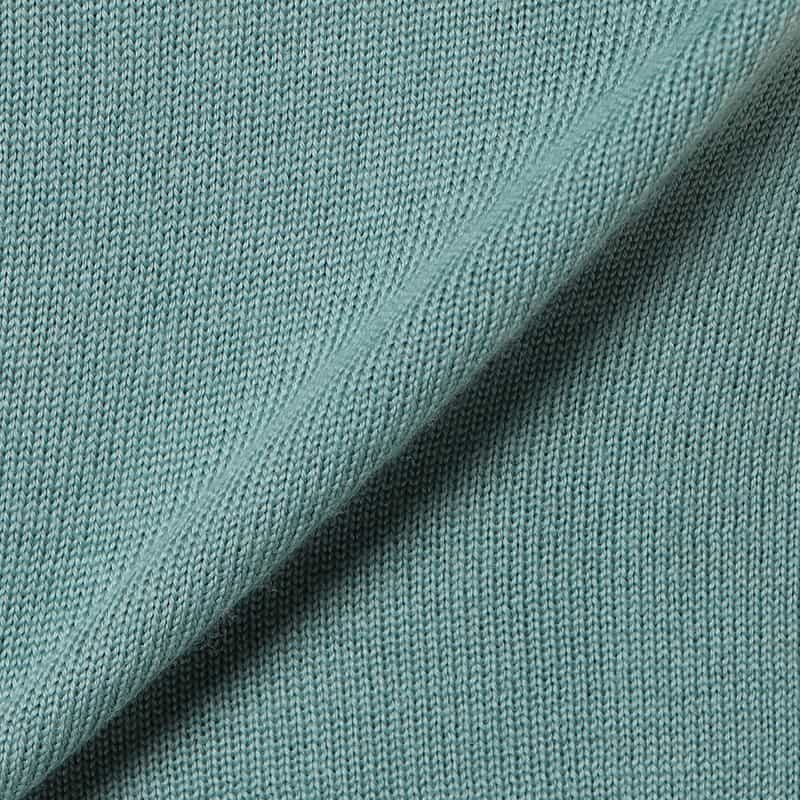 BARNEYS NEW YORK ウォッシャブル ウールニットカーディガン LIGHT GREEN