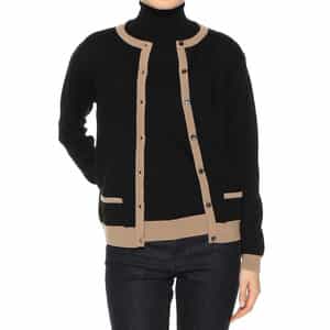 ウォッシャブル ウールニットカーディガン