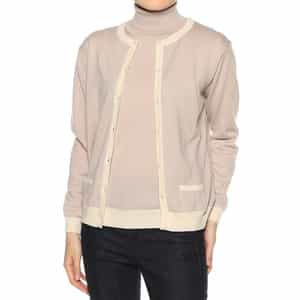 ウォッシャブル ウールニットカーディガン