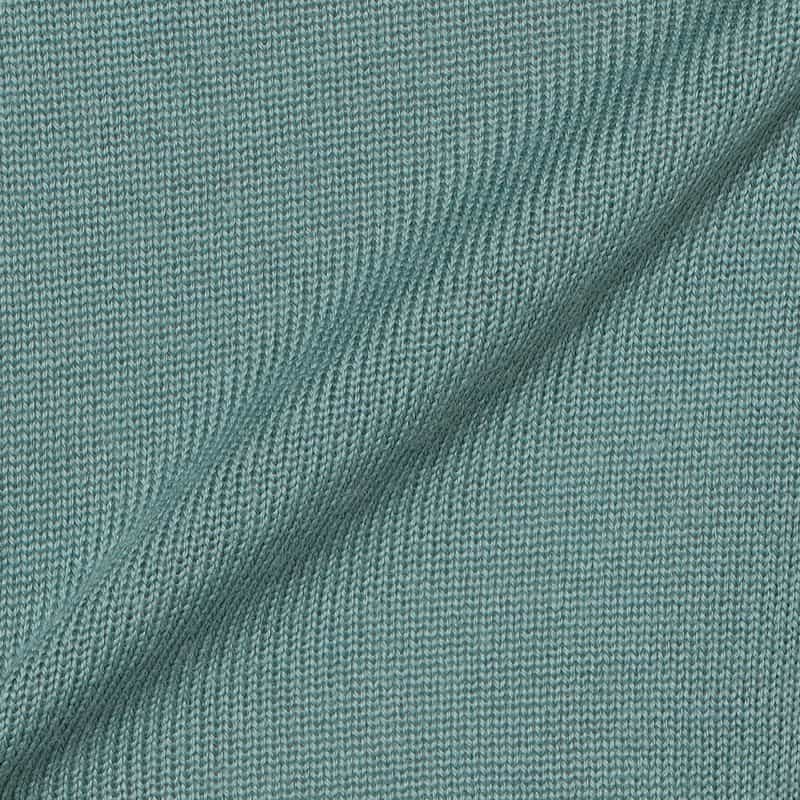 BARNEYS NEW YORK ウォッシャブル ウールニットプルオーバー LIGHT GREEN