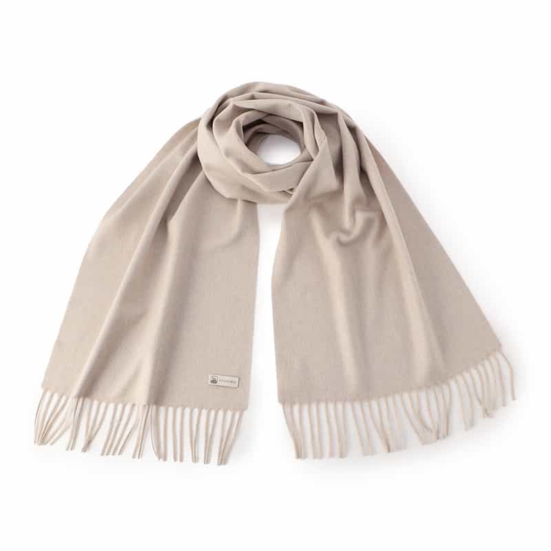 COLOMBO カシミヤスカーフ BEIGE