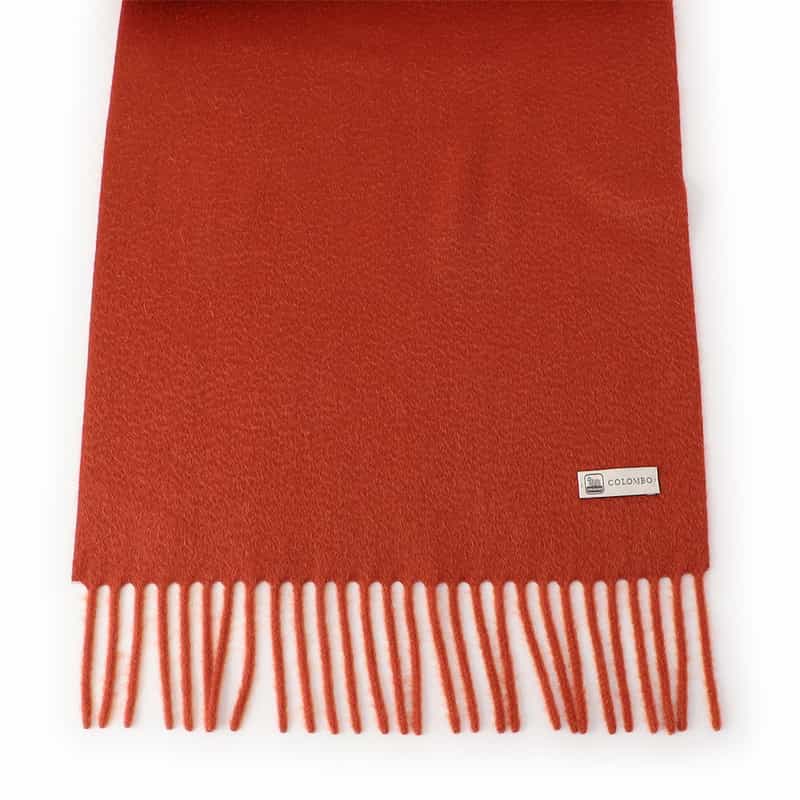 COLOMBO カシミヤスカーフ ORANGE