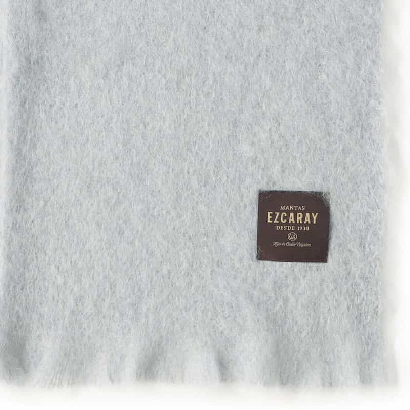 MANTAS EZCARAY ブランケット LIGHT GRAY