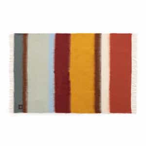 ボーダー柄ブランケット