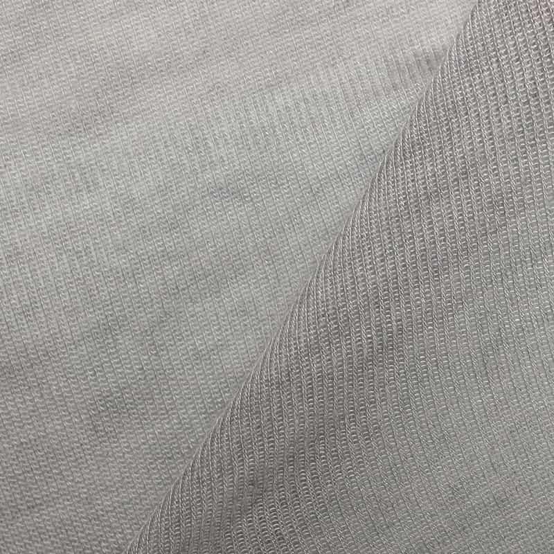 BARNEYS NEW YORK ウォッシャブル シアー素材 タートルネックニットプルオーバー GRAY