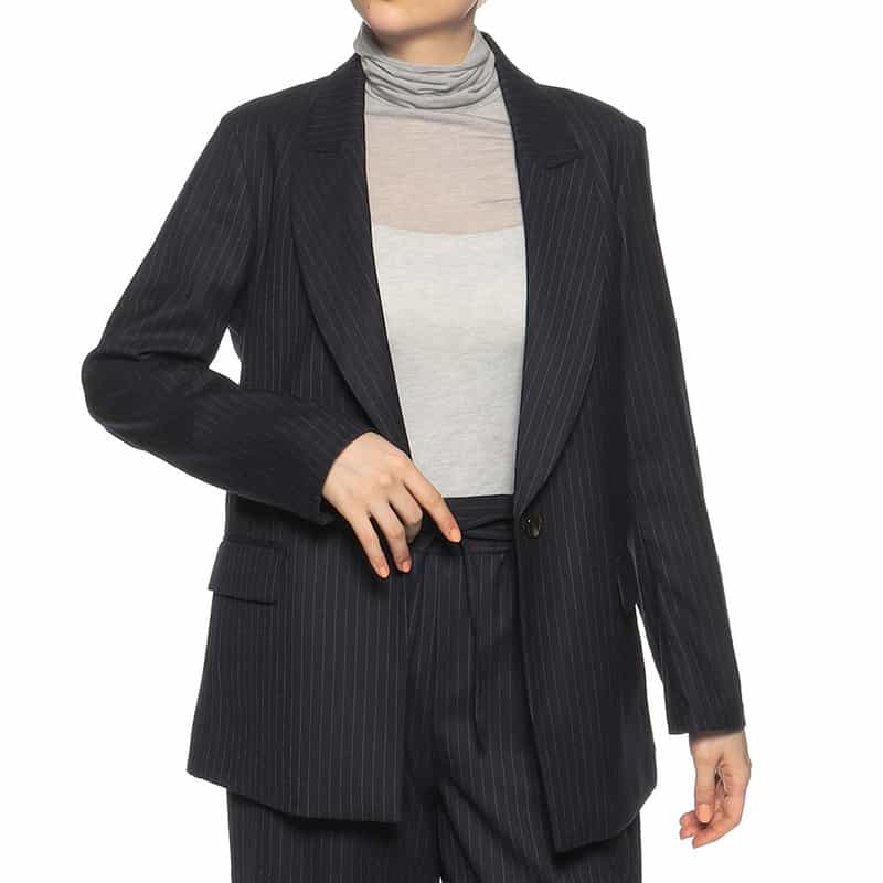 BARNEYS NEW YORK セットアップ テーラードジャケット NAVY