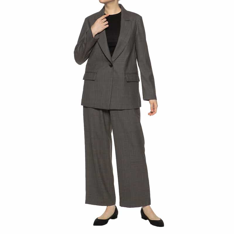 BARNEYS NEW YORK セットアップ テーラードジャケット GRAY