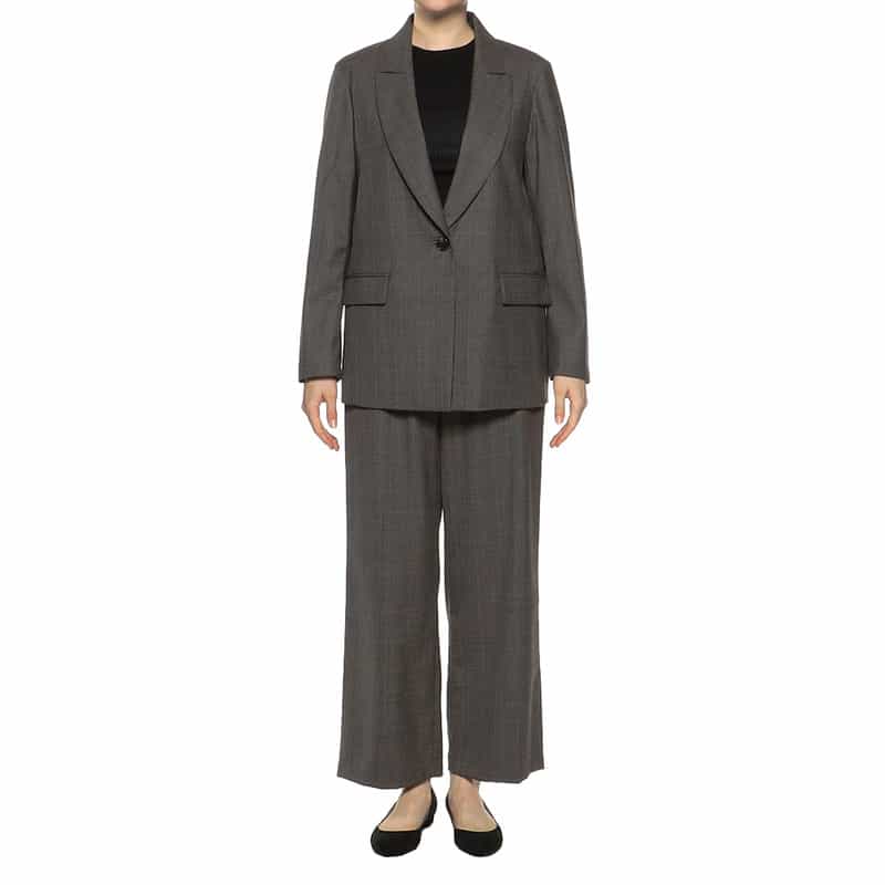 BARNEYS NEW YORK セットアップ テーラードジャケット GRAY