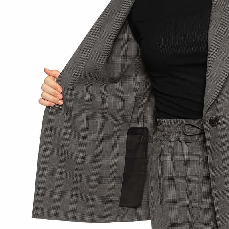 BARNEYS NEW YORK セットアップ テーラードジャケット GRAY